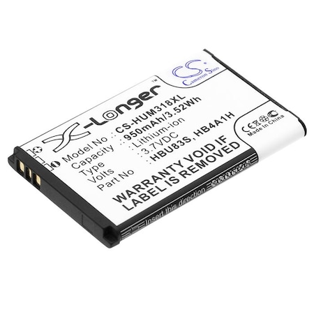 Bsc Preferred At&T GoPhone U2800A U2800A 950mAh Mobile Phone Replacement Battery CS-HUM318XL.1
